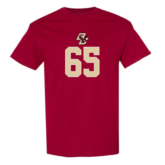 Boston College - NCAA Football : Logan Taylor - Replica Shersey Short Sleeve T-Shirt