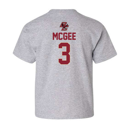 Boston College - NCAA Women's Basketball : Ava McGee - Youth T-Shirt Classic Fashion Shersey