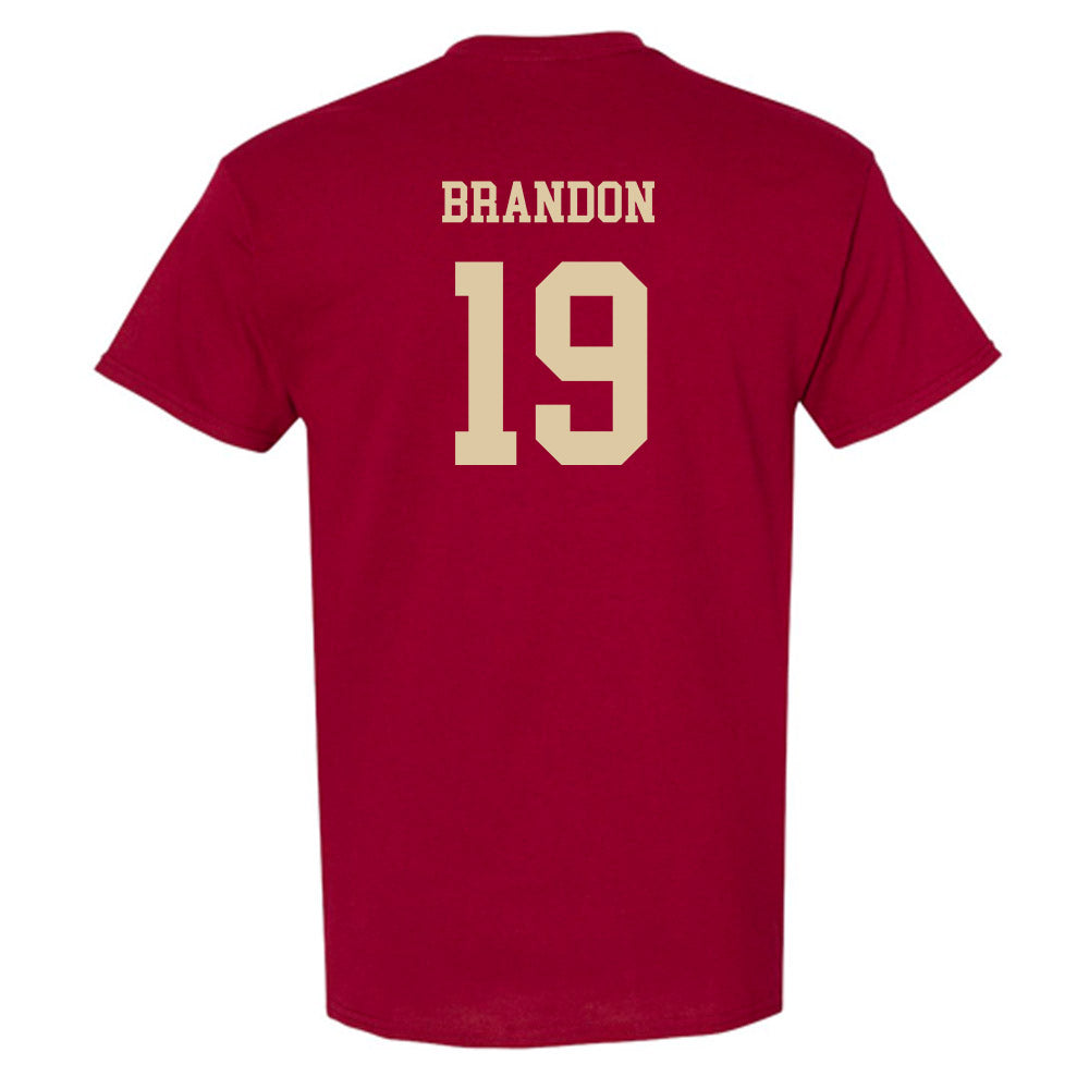 Boston College - NCAA Football : Jack Brandon - Sports Shersey Short Sleeve T-Shirt