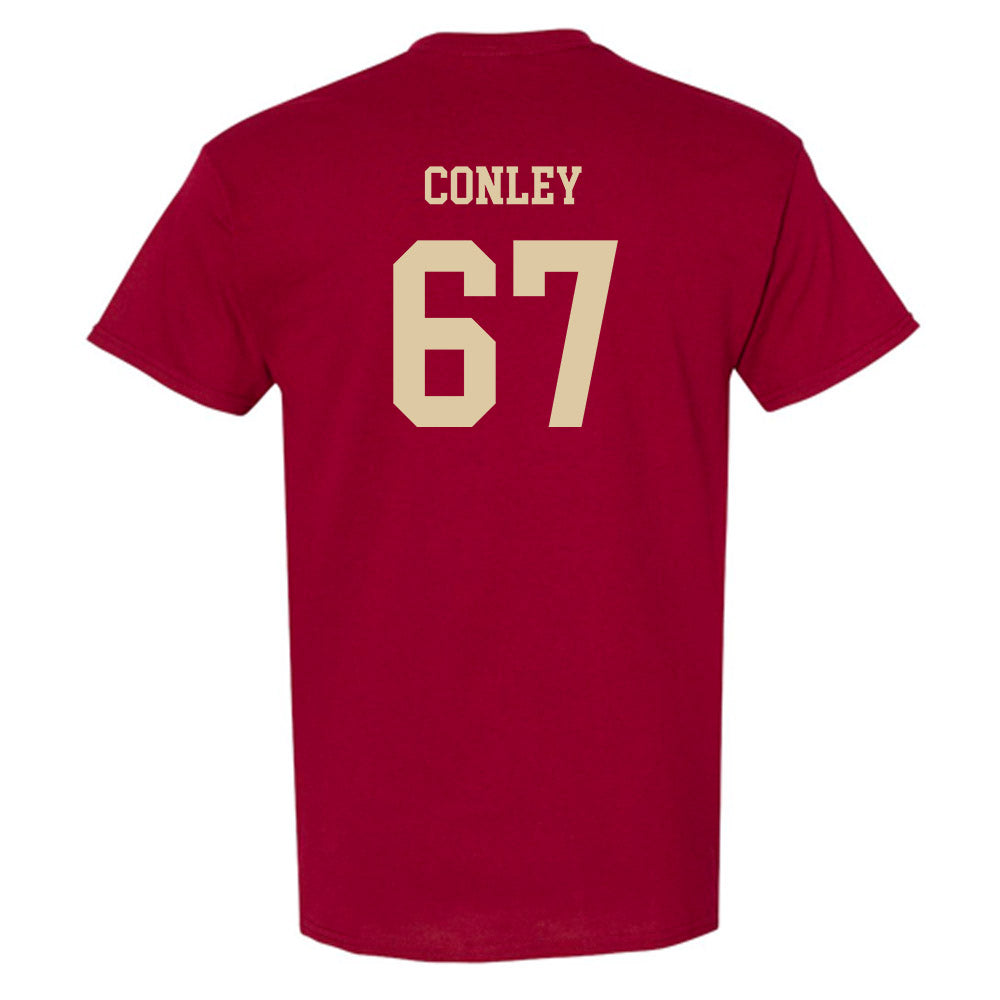Boston College - NCAA Football : Jack Conley - Sports Shersey Short Sleeve T-Shirt