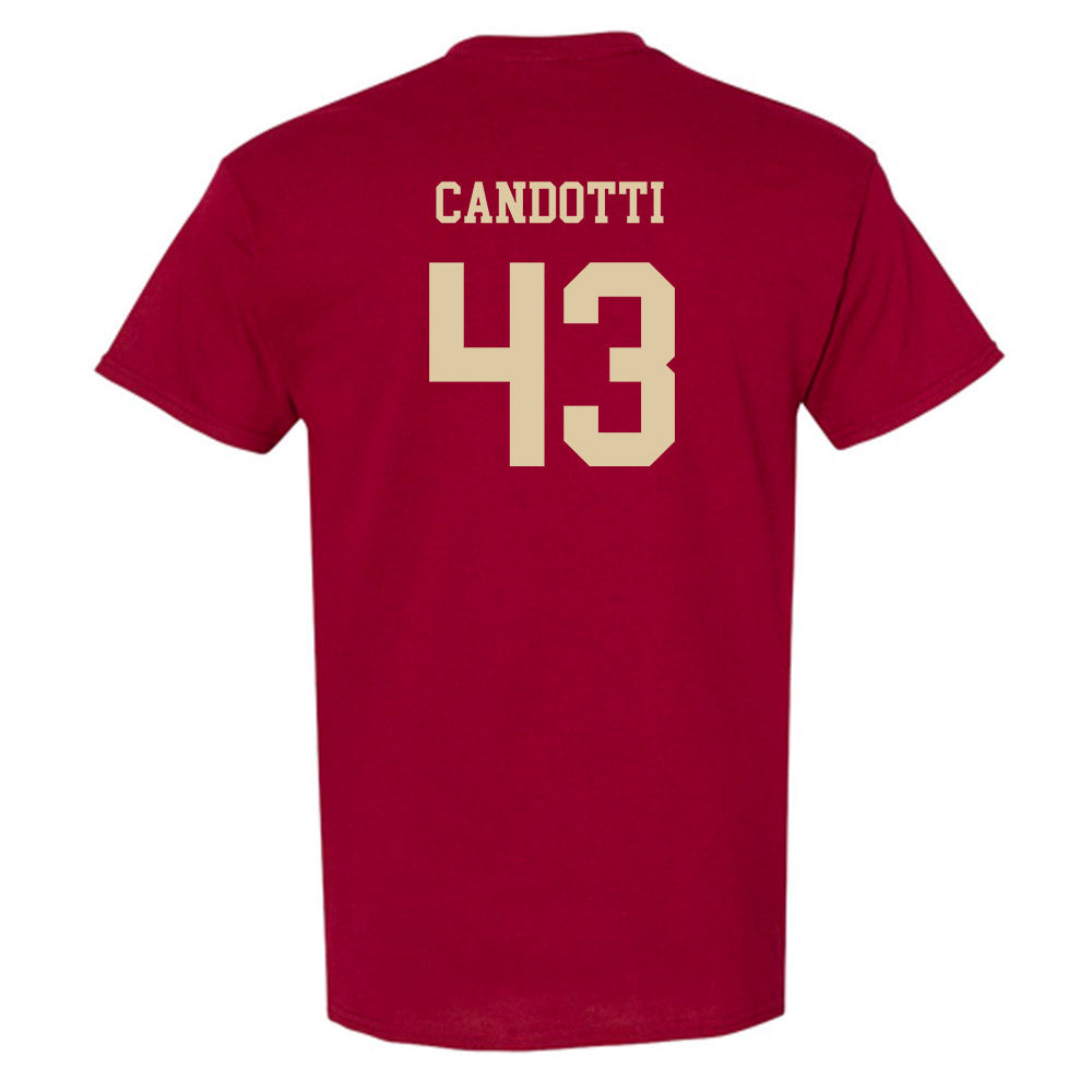 Boston College - NCAA Football : Sam Candotti - Sports Shersey Short Sleeve T-Shirt