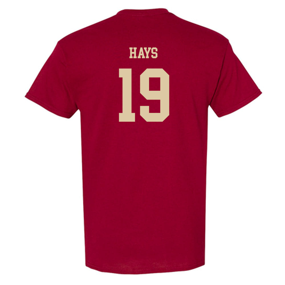 Boston College - NCAA Football : Tim Hays - Sports Shersey Short Sleeve T-Shirt