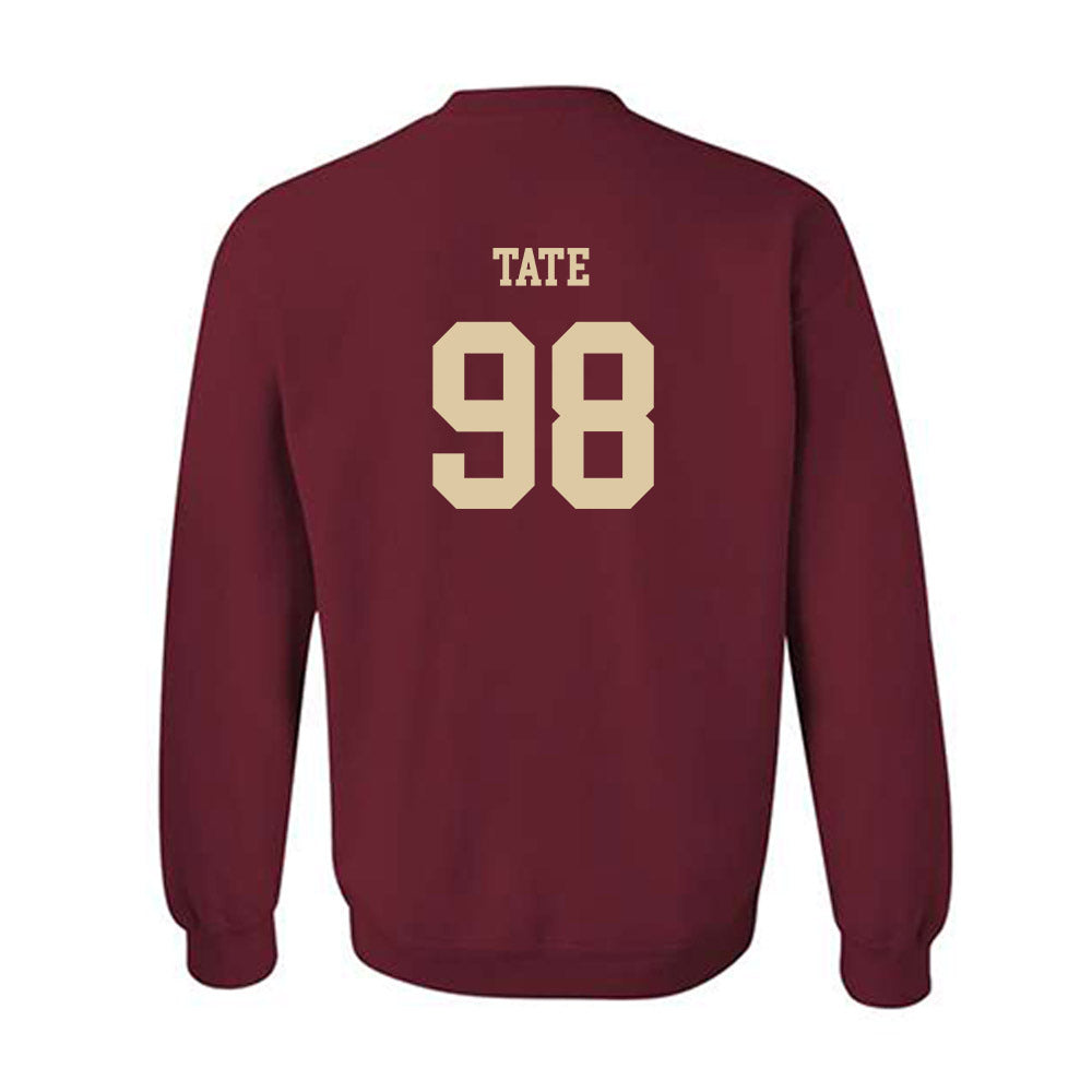 Boston College - NCAA Football : Nigel Tate Sweatshirt