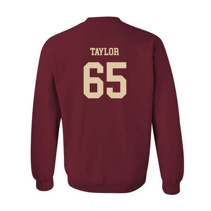 Boston College - NCAA Football : Logan Taylor - Sports Shersey Sweatshirt