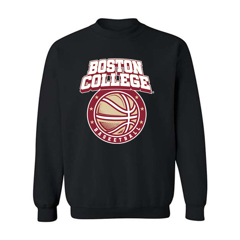 Boston College - NCAA Men's Basketball : Elijah Strong - Crewneck Sweatshirt Sports Shersey