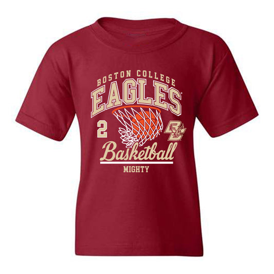 Boston College - NCAA Men's Basketball : Armani Mighty - Youth T-Shirt Sports Shersey