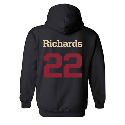 Boston College - NCAA Women's Soccer : Ella Richards Hooded Sweatshirt