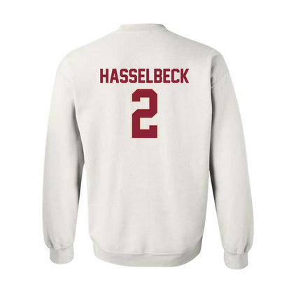 Boston College - NCAA Women's Lacrosse : Mallory Hasselbeck - Crewneck Sweatshirt Classic Shersey