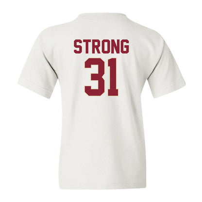 Boston College - NCAA Men's Basketball : Elijah Strong - Youth T-Shirt Classic Shersey