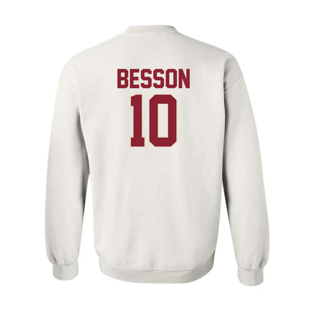 Boston College - NCAA Women's Lacrosse : Ava Besson - Crewneck Sweatshirt Classic Shersey