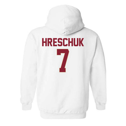 Boston College - NCAA Men's Ice Hockey : Aidan Hreschuk - Hooded Sweatshirt