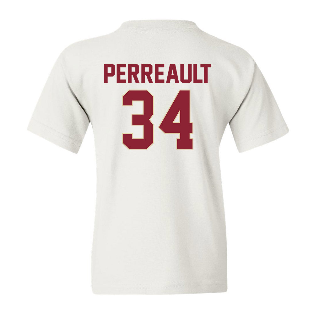 Boston College - NCAA Men's Ice Hockey : Gabe Perreault - Youth T-Shirt