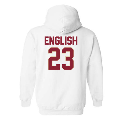 Boston College - NCAA Women's Lacrosse : Emily English - Hooded Sweatshirt Classic Shersey