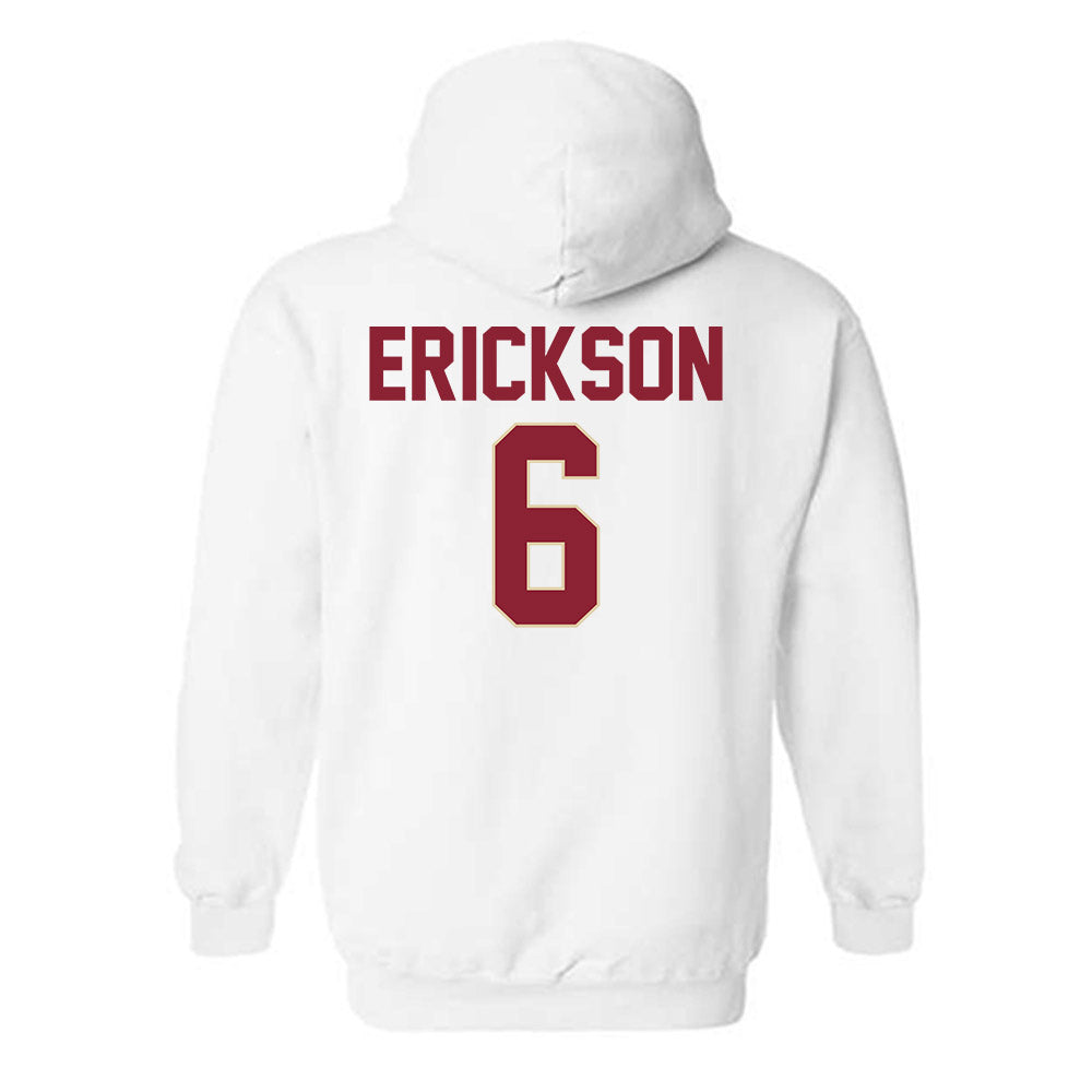 Boston College - NCAA Women's Ice Hockey : Kiley Erickson - Hooded Sweatshirt