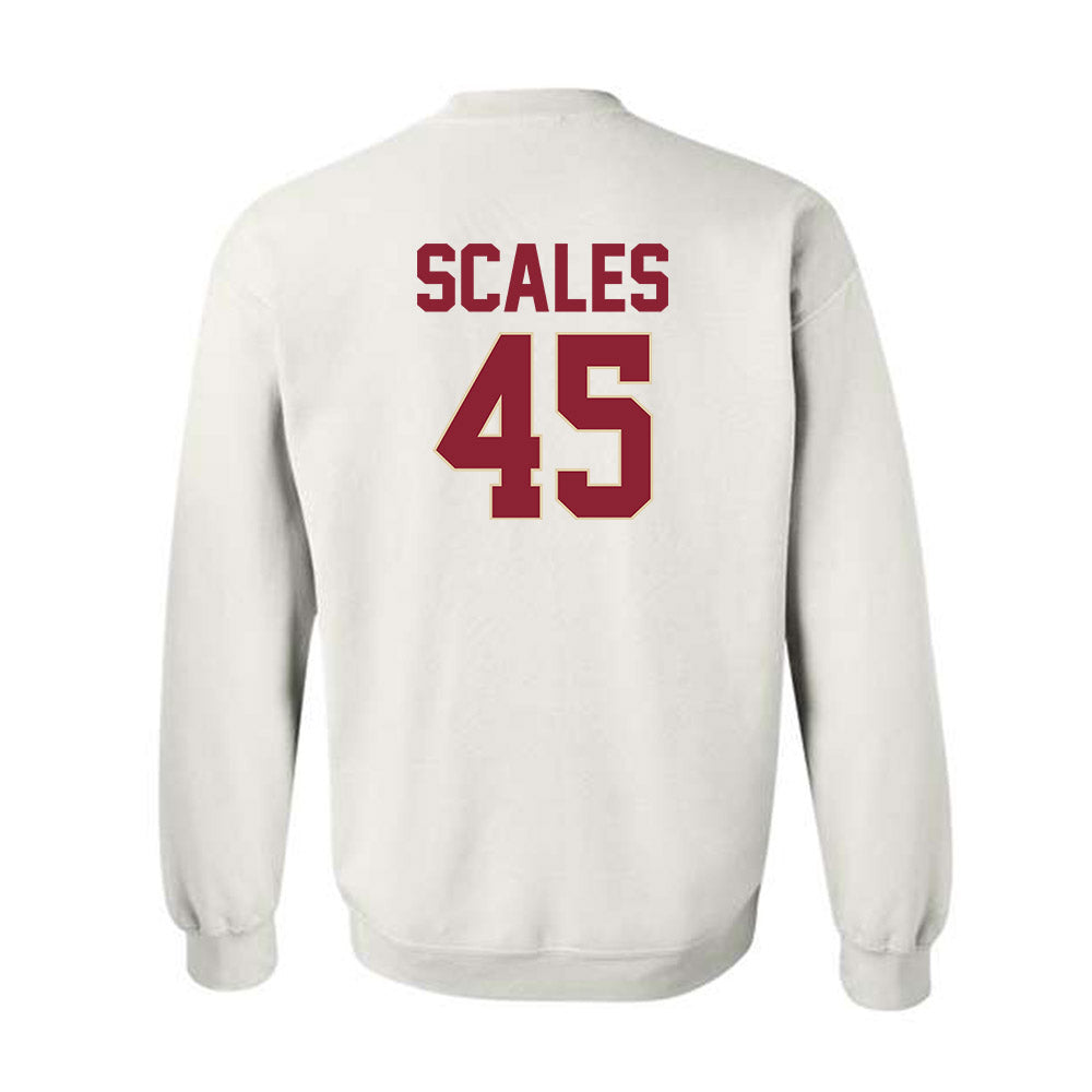 Boston College - NCAA Women's Lacrosse : Sydney Scales - Crewneck Sweatshirt Classic Shersey