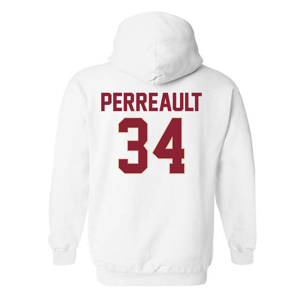 Boston College - NCAA Men's Ice Hockey : Gabe Perreault - Hooded Sweatshirt