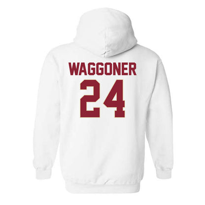 Boston College - NCAA Women's Basketball : Dontavia Waggoner - Hooded Sweatshirt Classic Shersey