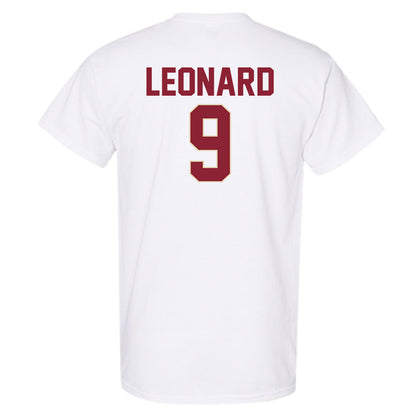 Boston College - NCAA Men's Ice Hockey : Ryan Leonard - Short Sleeve T-Shirt