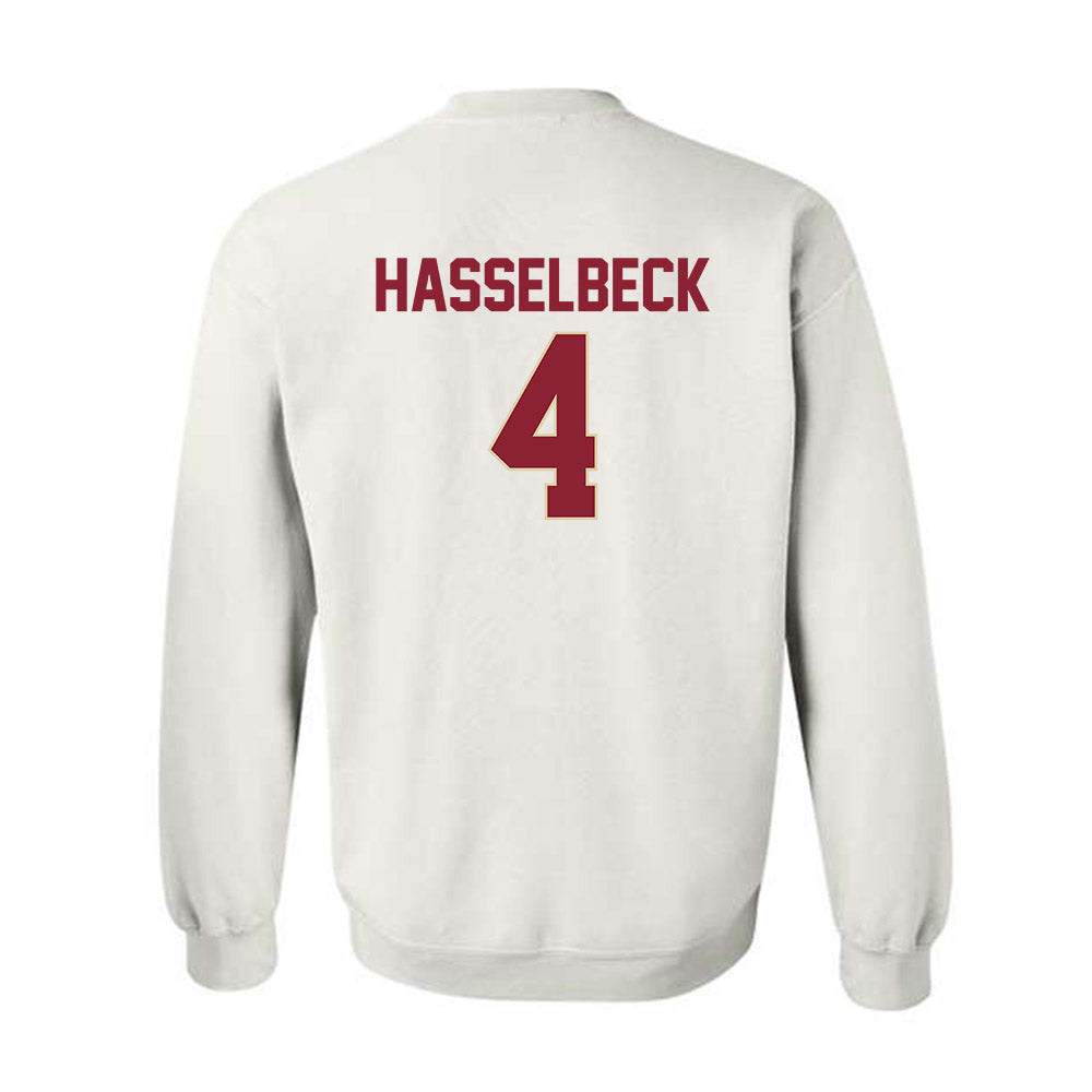 Boston College - NCAA Women's Lacrosse : Annabelle Hasselbeck - Crewneck Sweatshirt Classic Shersey