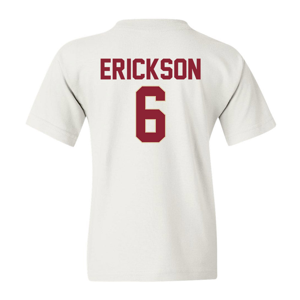 Boston College - NCAA Women's Ice Hockey : Kiley Erickson - Youth T-Shirt