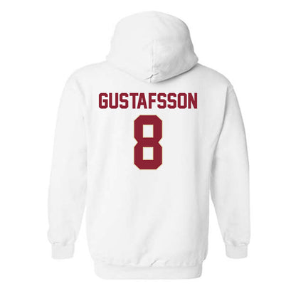 Boston College - NCAA Men's Ice Hockey : Lukas Gustafsson - Hooded Sweatshirt