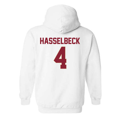 Boston College - NCAA Women's Lacrosse : Annabelle Hasselbeck - Hooded Sweatshirt Classic Shersey