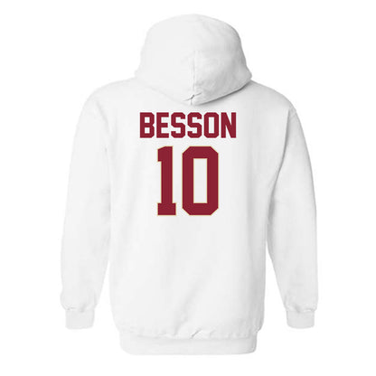 Boston College - NCAA Women's Lacrosse : Ava Besson - Hooded Sweatshirt Classic Shersey