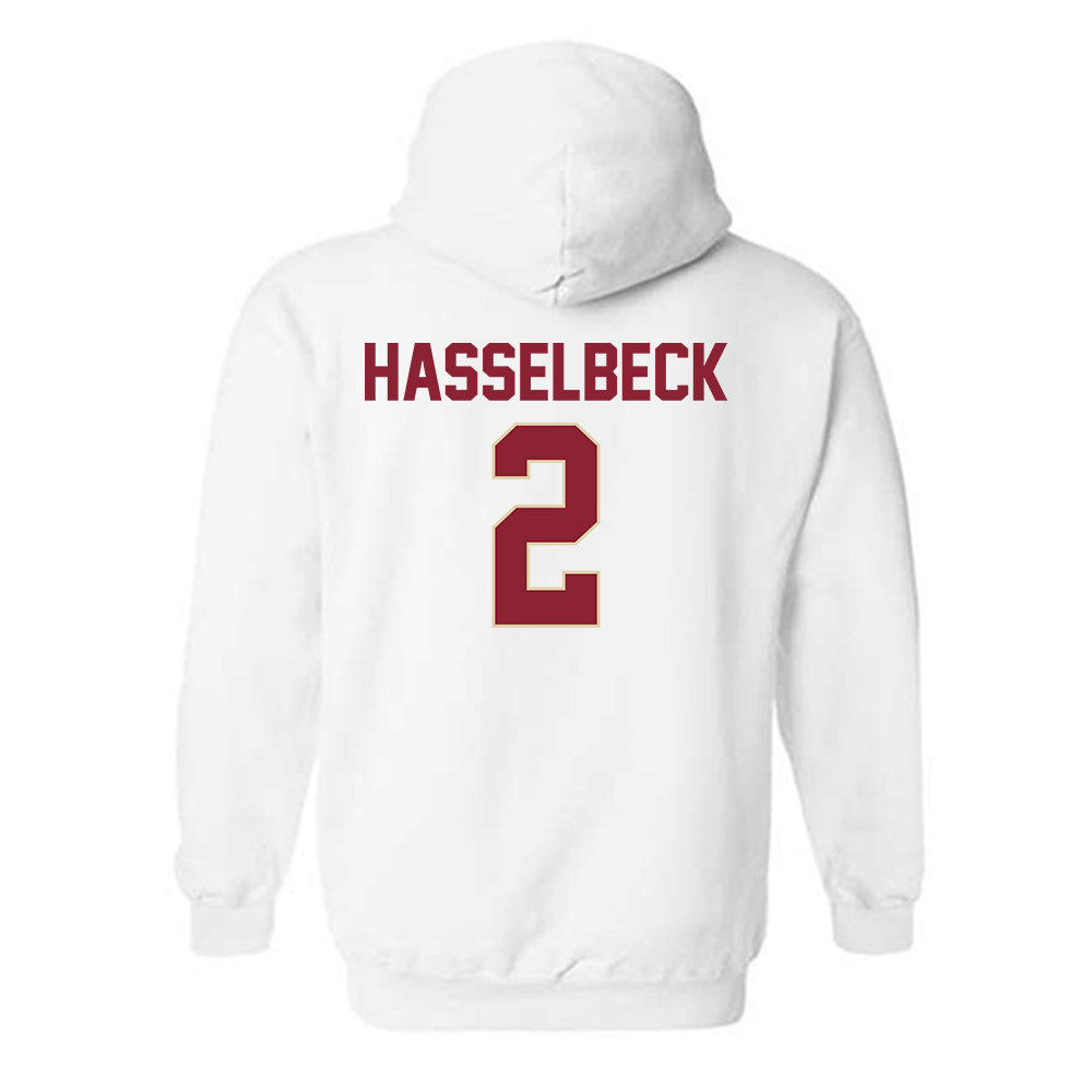 Boston College - NCAA Women's Lacrosse : Mallory Hasselbeck - Hooded Sweatshirt Classic Shersey