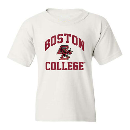 Boston College - NCAA Men's Ice Hockey : Will Traeger - Youth T-Shirt