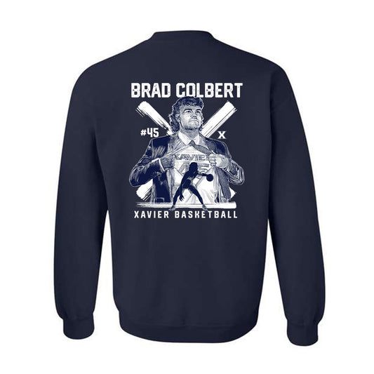 Xavier - NCAA Men's Basketball : Brad Colbert Sweatshirt