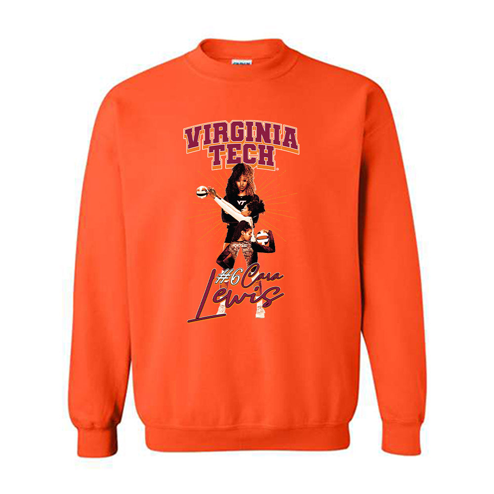 Virginia Tech - NCAA Women's Volleyball : Cara Lewis Sweatshirt