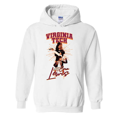 Virginia Tech - NCAA Women's Volleyball : Cara Lewis Hooded Sweatshirt