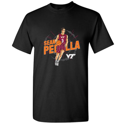 Virginia Tech - NCAA Men's Basketball : Sean Pedulla Playmaker T-Shirt