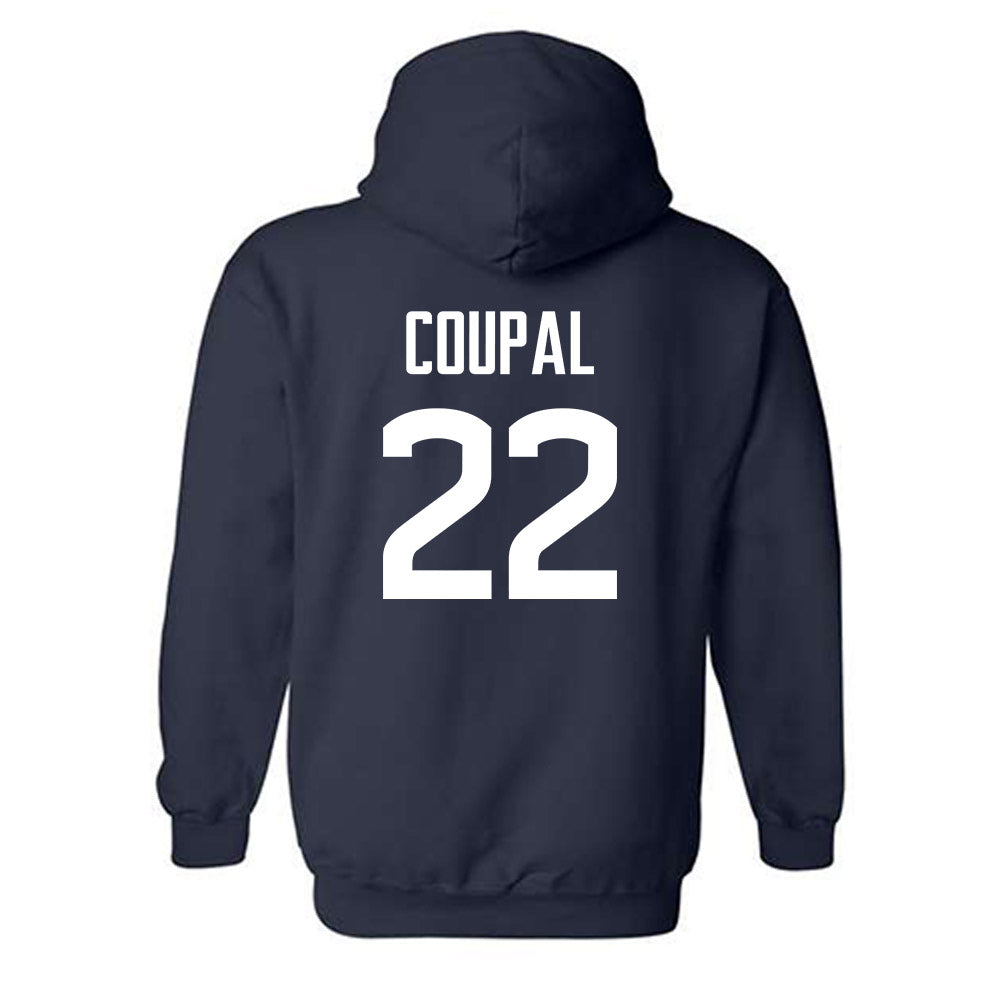 UConn - NCAA Softball : Haley Coupal - Hooded Sweatshirt Classic Shersey