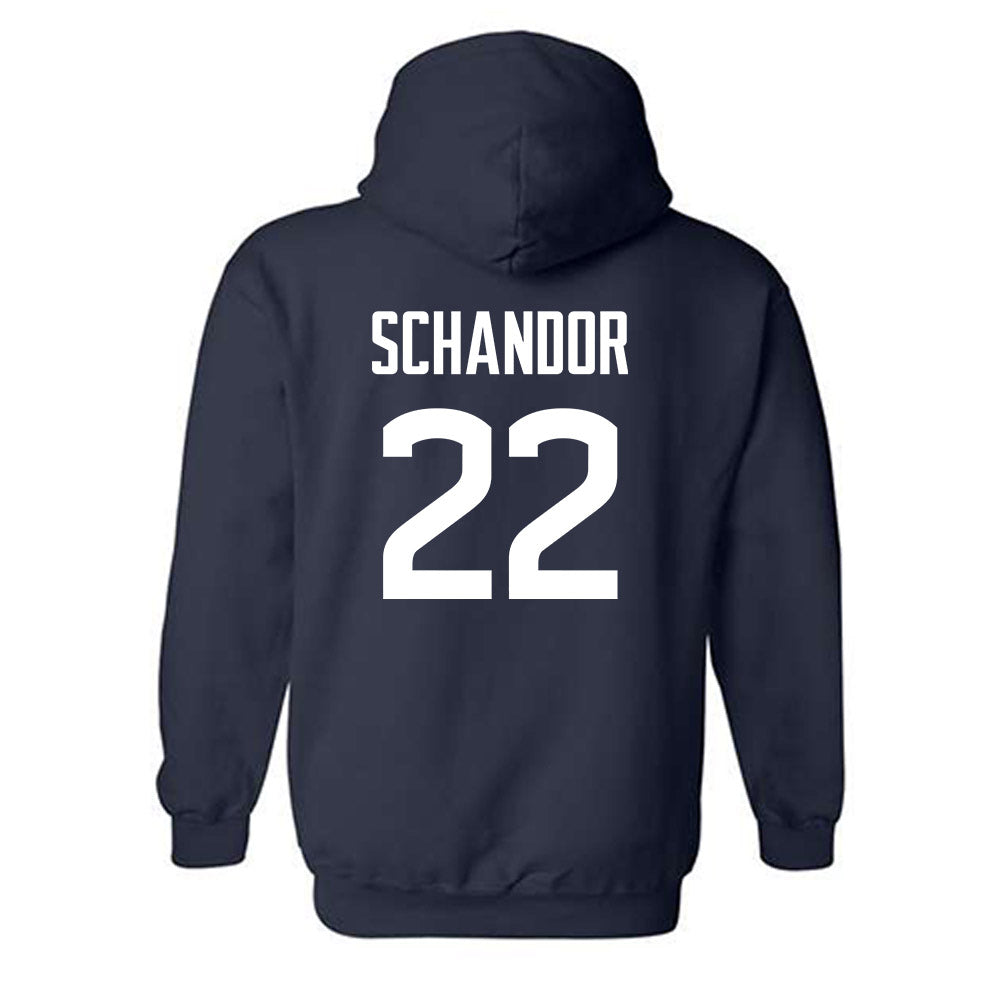 UConn - NCAA Men's Ice Hockey : Hudson Schandor Hooded Sweatshirt