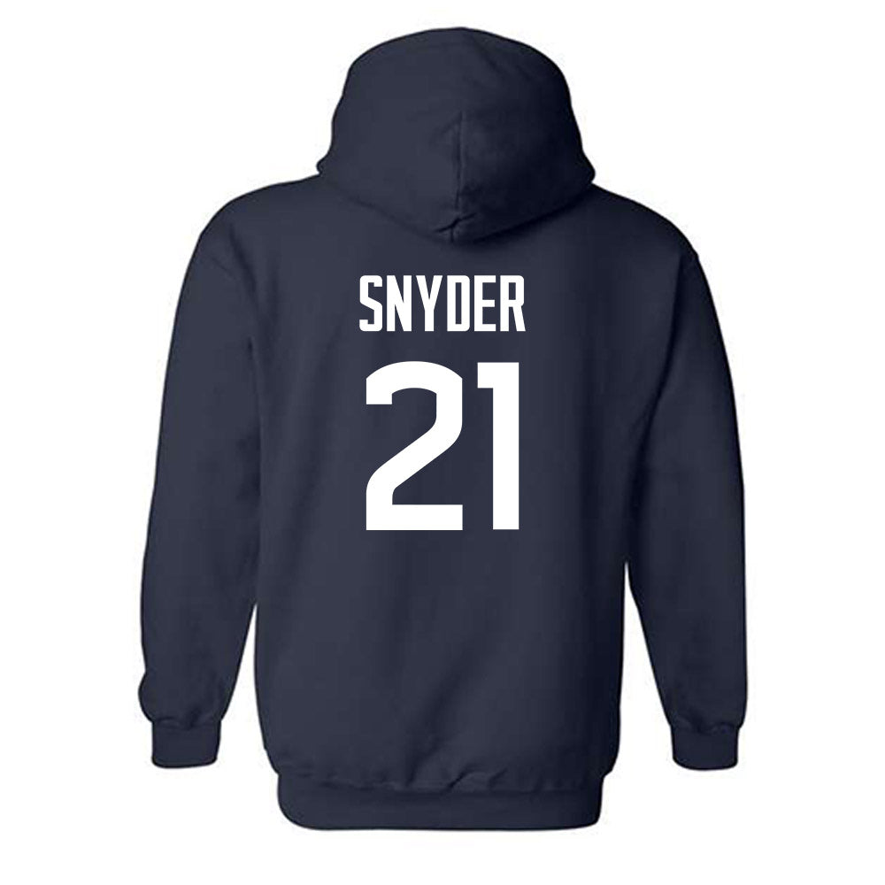 UConn - NCAA Softball : Rayah Snyder - Hooded Sweatshirt Classic Shersey