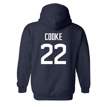 UConn - NCAA Baseball : Ian Cooke - Hooded Sweatshirt Classic Shersey