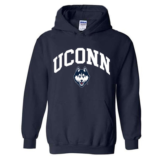 UConn - NCAA Men's Ice Hockey : Jake Black Hooded Sweatshirt