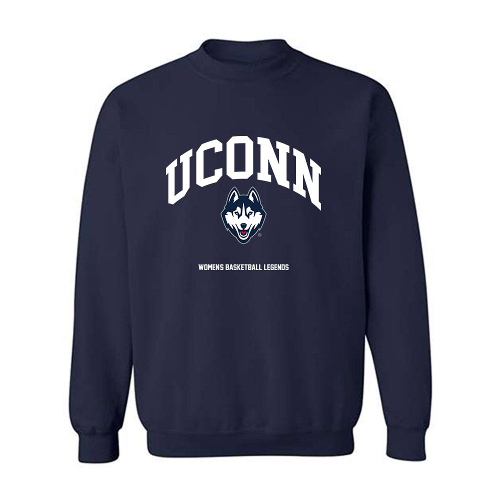 UConn - NCAA Women's Basketball Legends : Ashley Battle - Crewneck Sweatshirt Classic Shersey