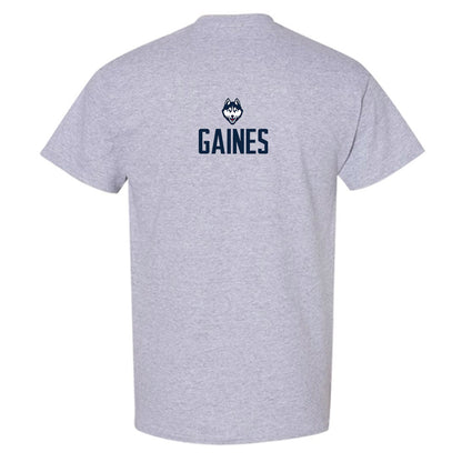 UConn - NCAA Men's Track & Field (Outdoor) : Carl Gaines T-Shirt