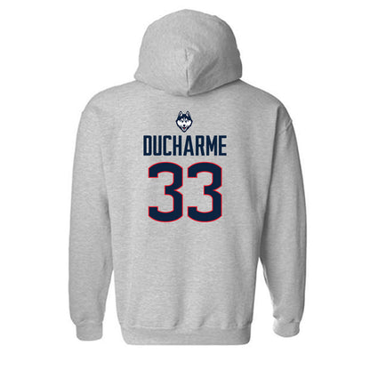 UConn - NCAA Women's Basketball : Caroline Ducharme Hooded Sweatshirt