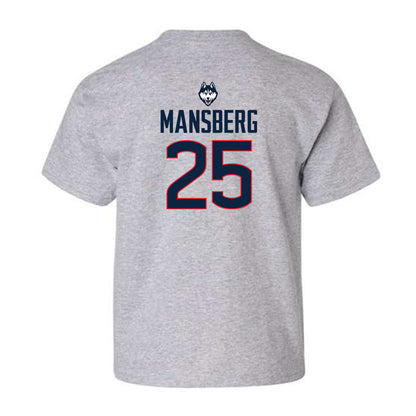 UConn - NCAA Women's Basketball Legends : Kerri Mansberg - Youth T-Shirt Classic Shersey