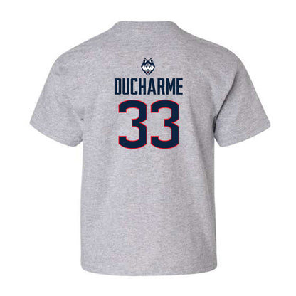 UConn - NCAA Women's Basketball : Caroline Ducharme - Youth T-Shirt Classic Shersey