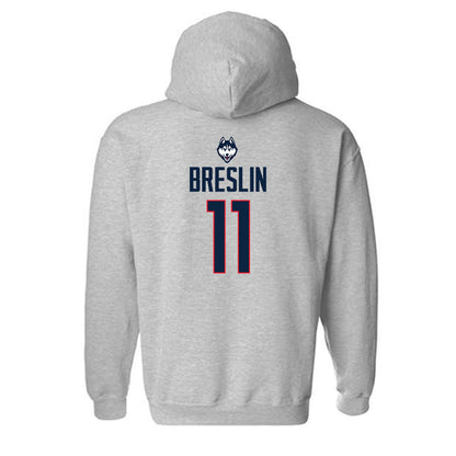 UConn - NCAA Softball : Kaitlyn Breslin - Hooded Sweatshirt Classic Shersey