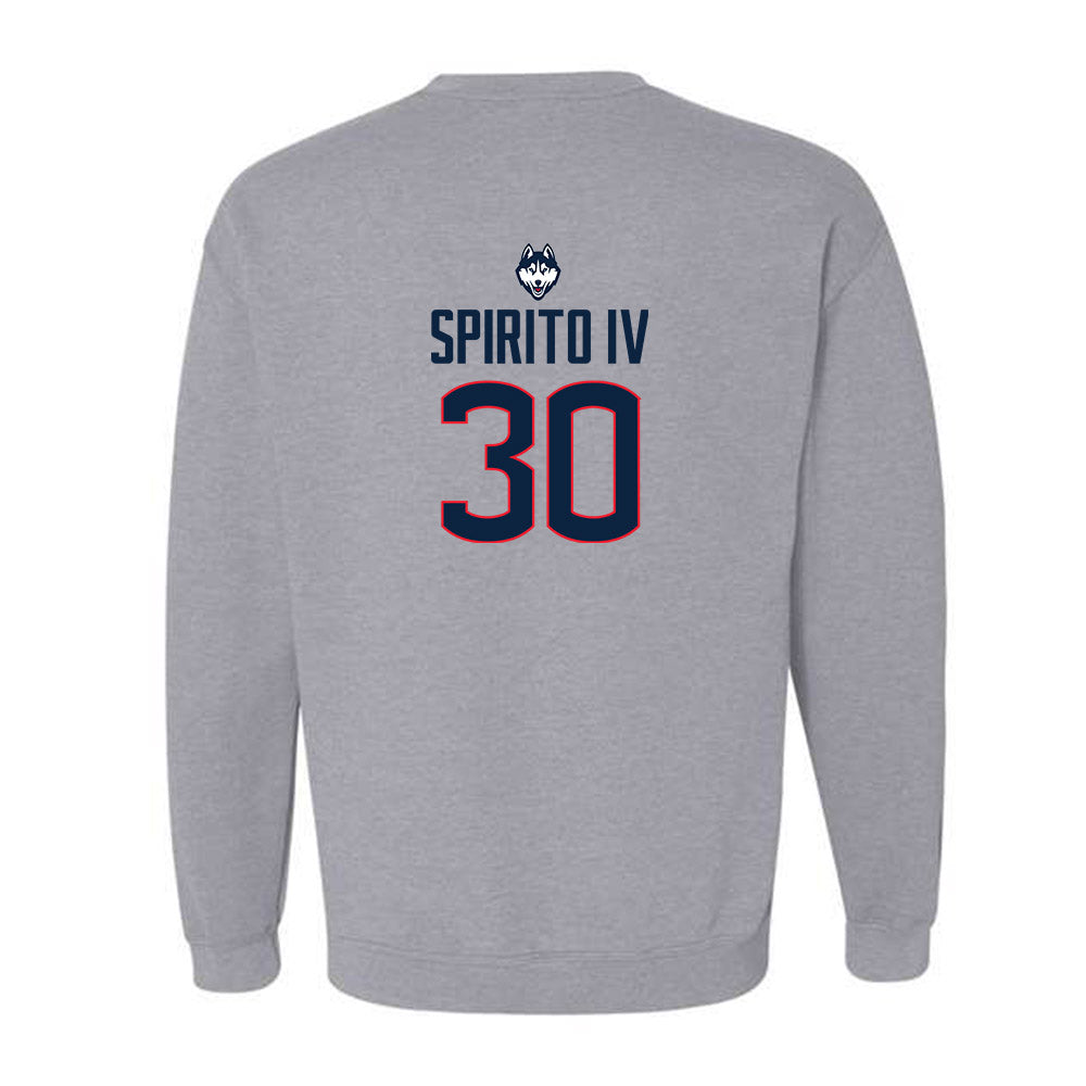 UConn - NCAA Baseball : Frank Spirito IV - Crewneck Sweatshirt Classic Shersey