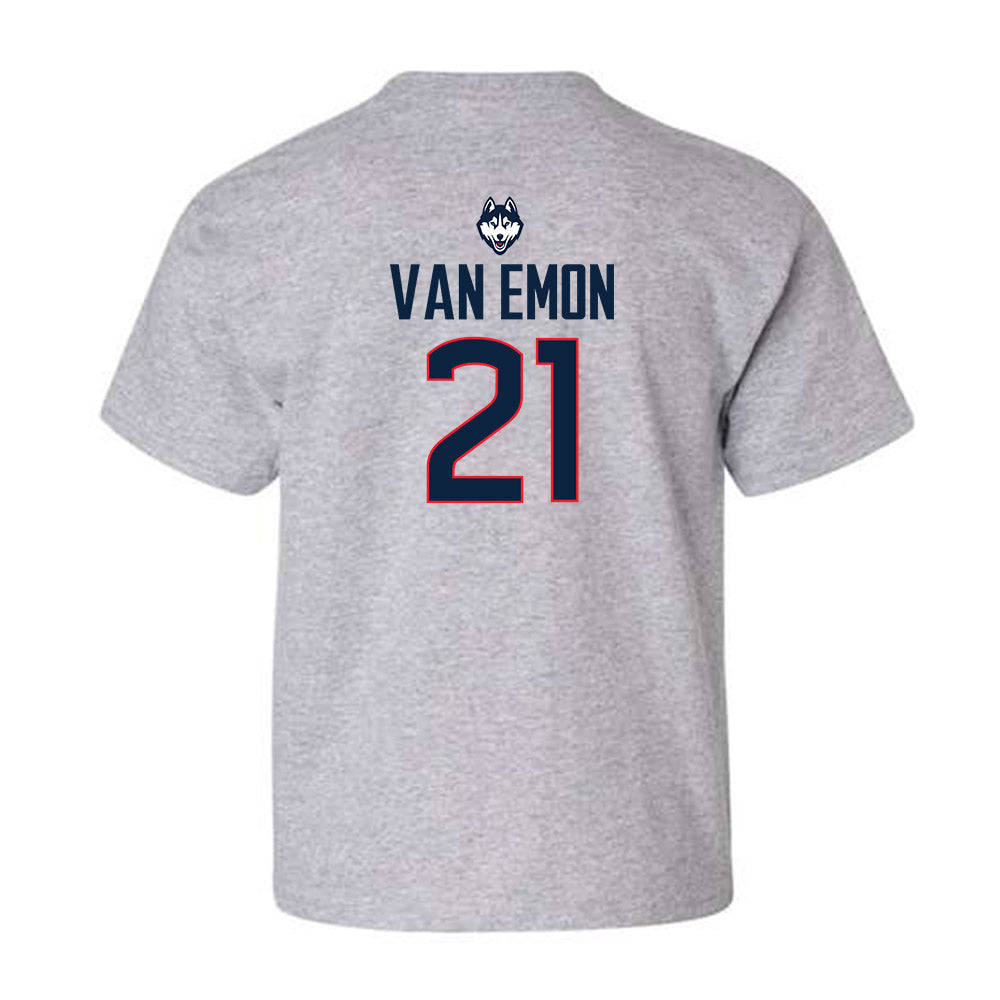 UConn - NCAA Baseball : Gabe Van Emon - Youth T-Shirt Classic Shersey