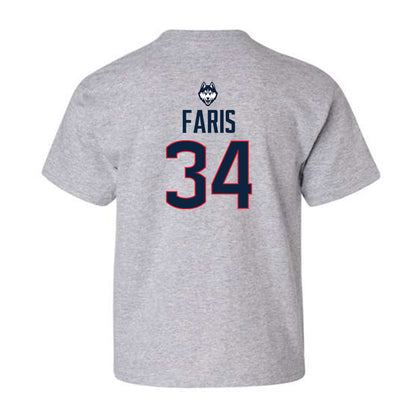 UConn - Women's Basketball Legends : Kelly Faris - Youth T-Shirt Classic Shersey