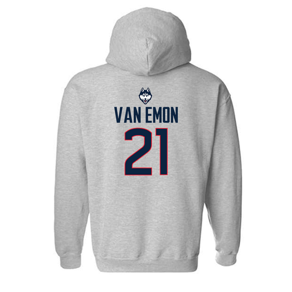 UConn - NCAA Baseball : Gabe Van Emon - Hooded Sweatshirt Classic Shersey