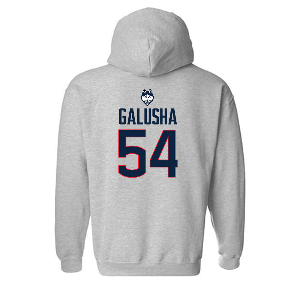 UConn - NCAA Baseball : Thomas Galusha - Hooded Sweatshirt Classic Shersey