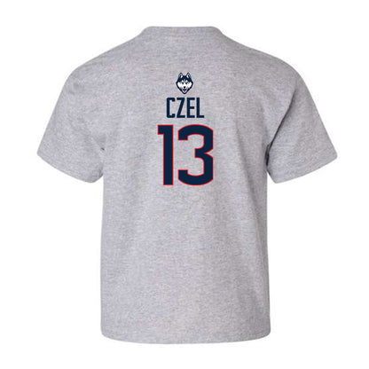 UConn - NCAA Women's Basketball Legends : Marci Czel - Youth T-Shirt Classic Shersey